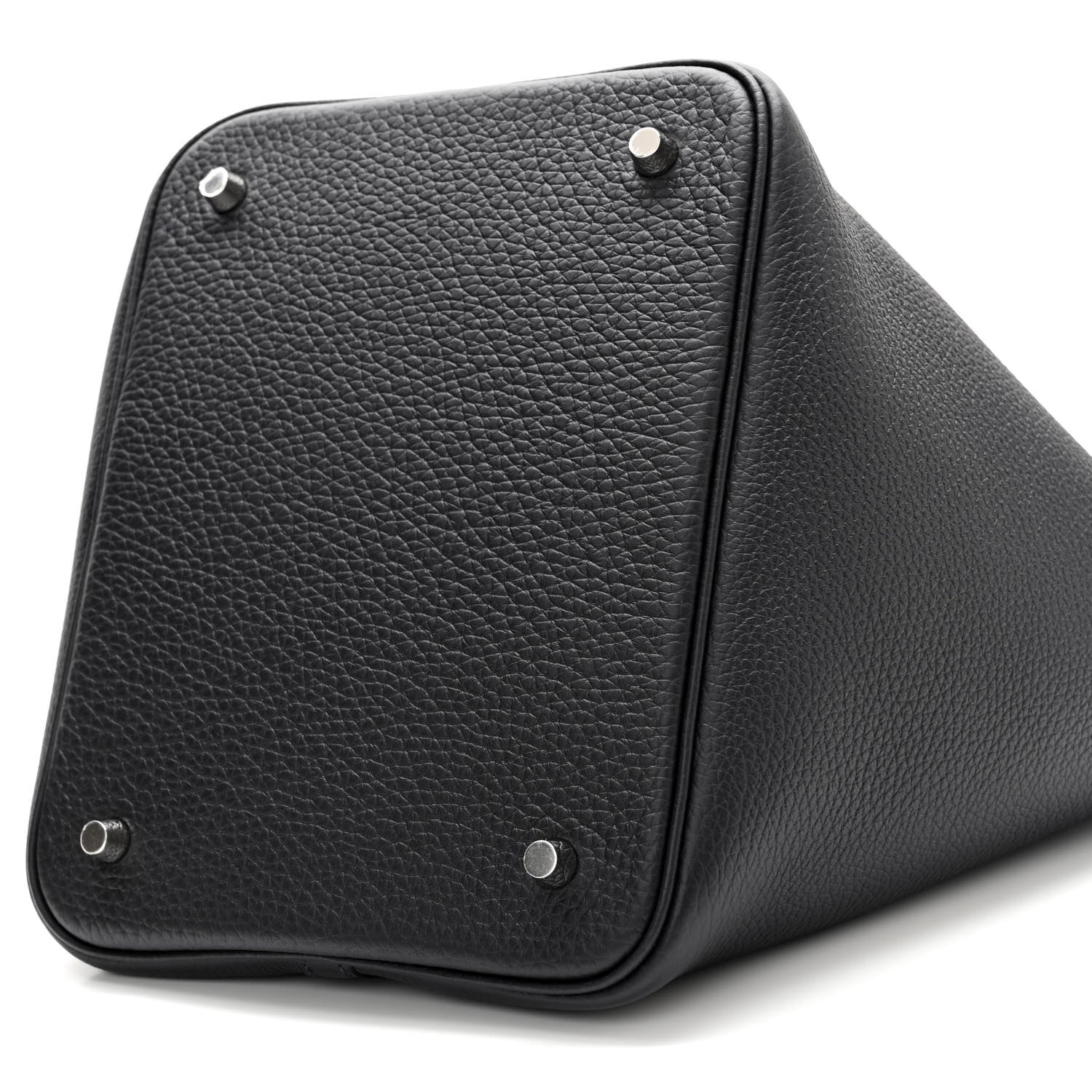Hermes Taurillon Clemence Picotin Lock 22 MM Bleu Nuit 10 of 11