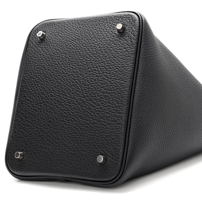 Hermes Taurillon Clemence Picotin Lock 22 MM Bleu Nuit 10 of 11