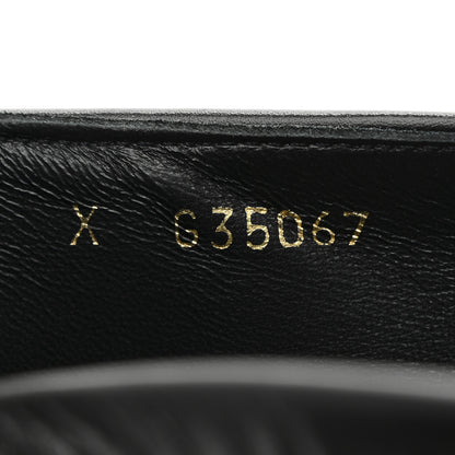 Chanel Calfskin CC Chain Mocassin Loafers 38.5 Black 8 of 9