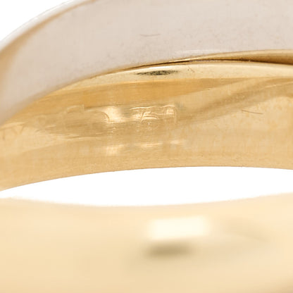 Tiffany 18K Yellow Gold White Gold Paloma's Melody Ring 54 6.75 3 of 5