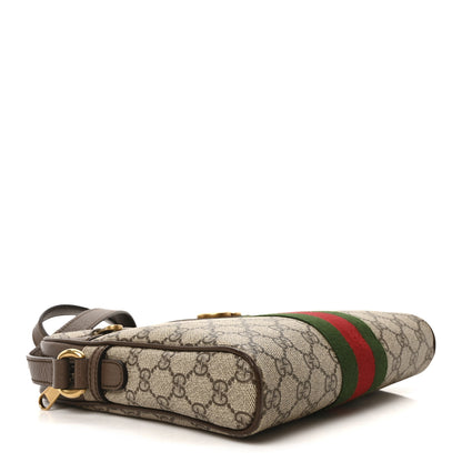 Gucci GG Supreme Monogram Web Small Ophidia Messenger Bag Brown 4 of 10