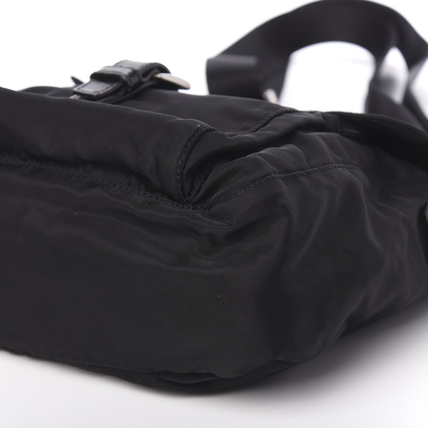 Prada Nylon Vela Messenger Black 8 of 8