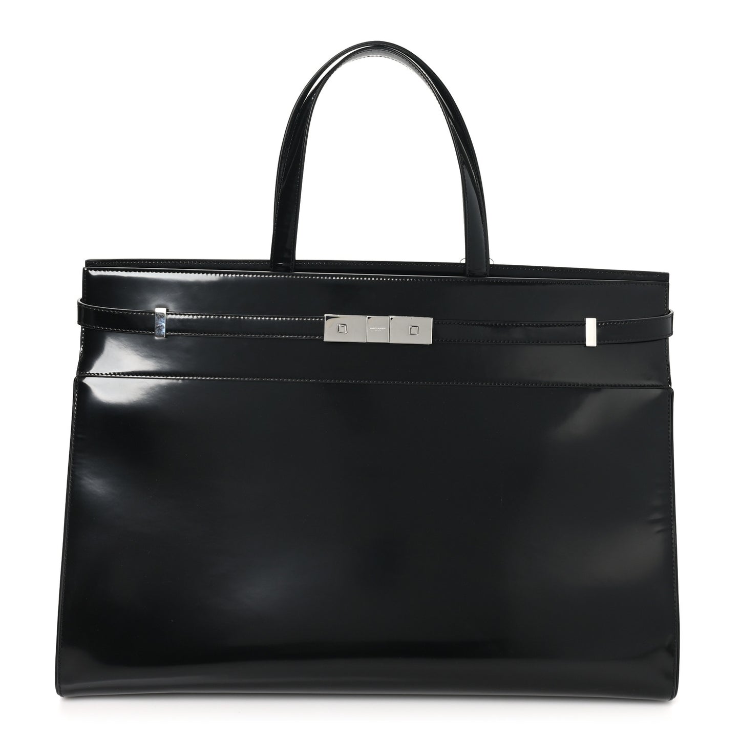 Abrasivato Oxford Large Manhattan Shopper Tote Black