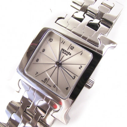 Hermes Stainless Steel 21mm Heure H Hour Quartz Watch 6 of 7