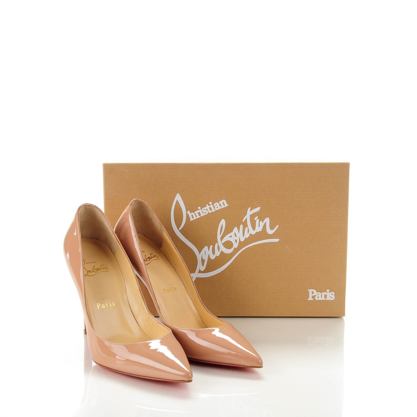 Patent Pigalle 100 Pumps 36.5 Nude