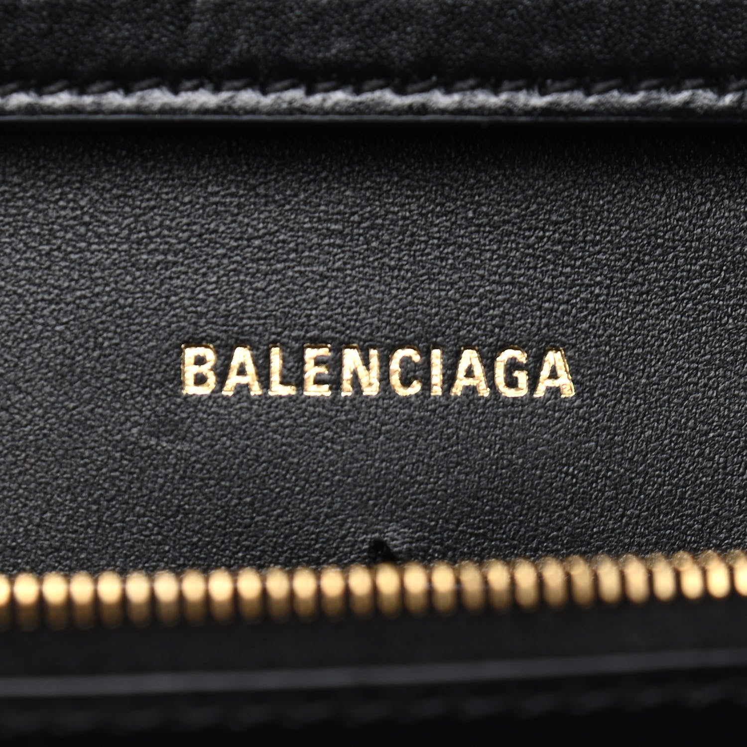 Balenciaga Shiny Box Calfskin Hourglass Chain Bag Black 6 of 10