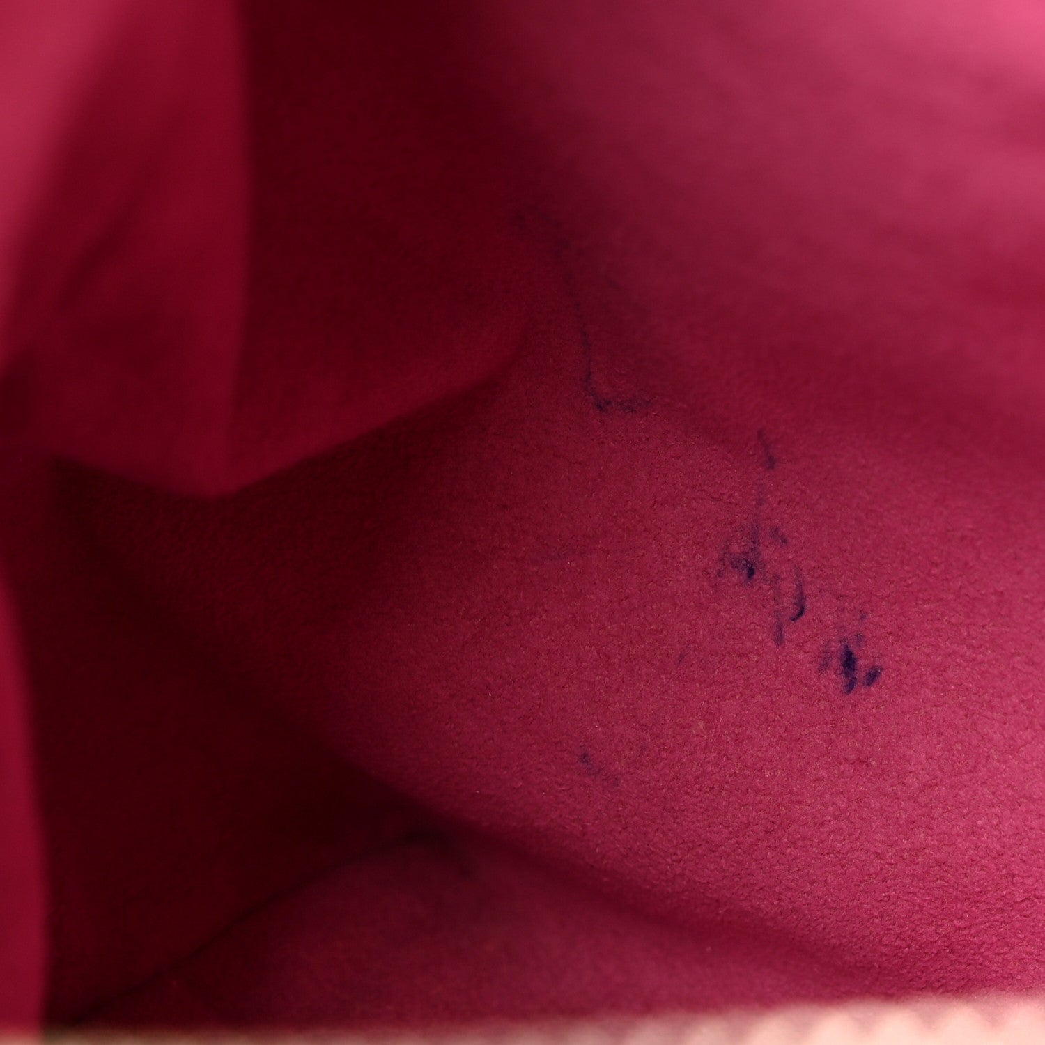 Louis Vuitton Denim Baggy PM Fuchsia 11 of 12