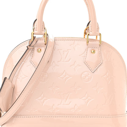 Louis Vuitton Vernis Alma BB Rose Angelique 8 of 12