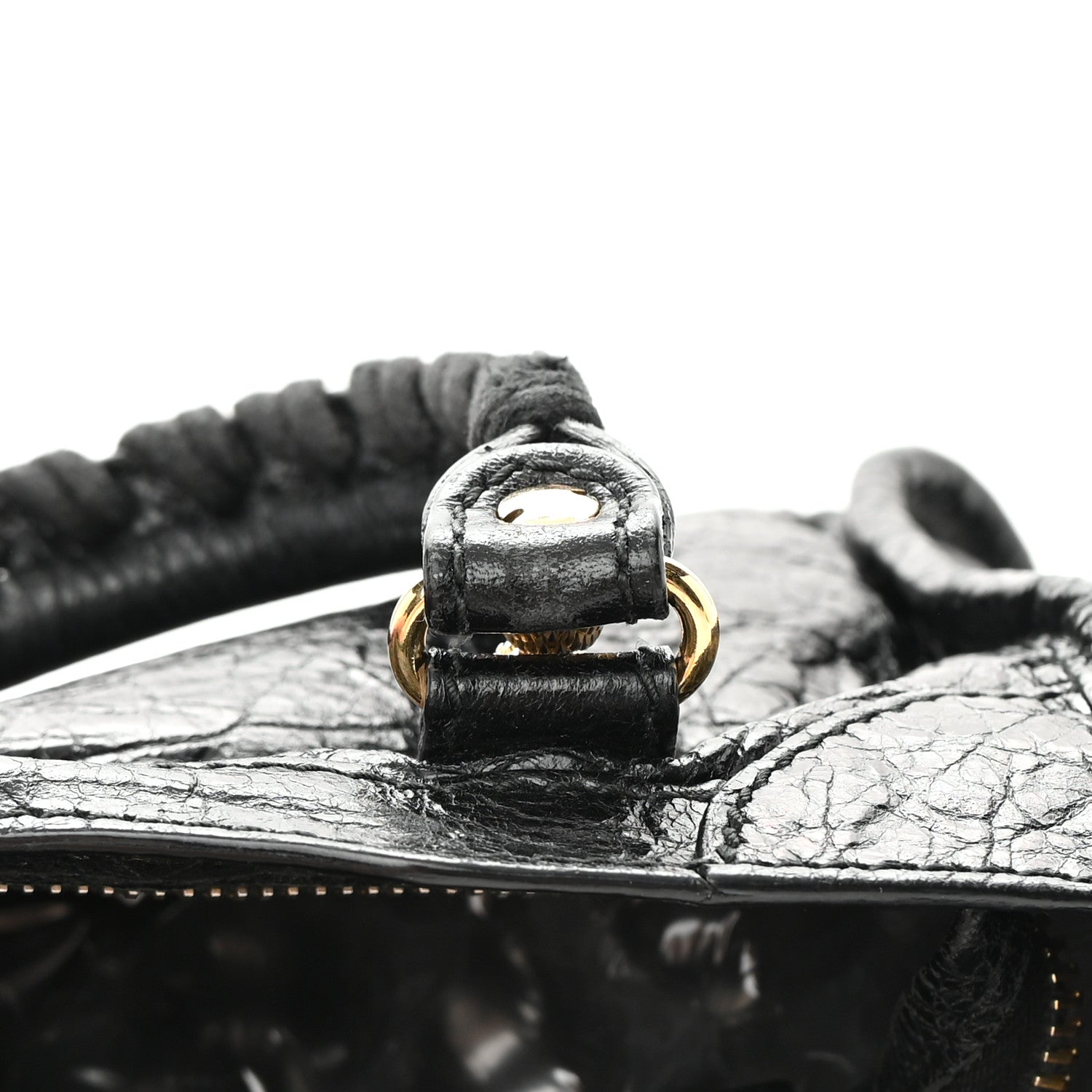 Balenciaga Agneau Giant 12 Gold Hardware Mini City Black 16 of 20
