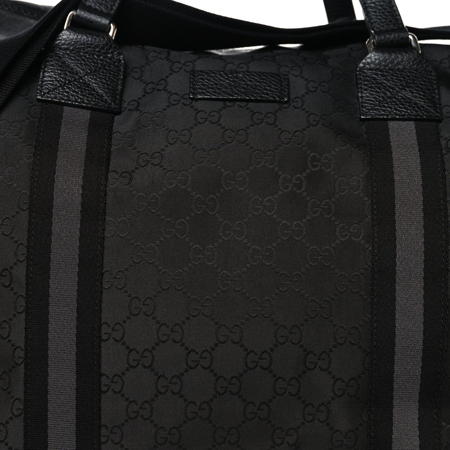Nylon Monogram XL Duffle Bag Black