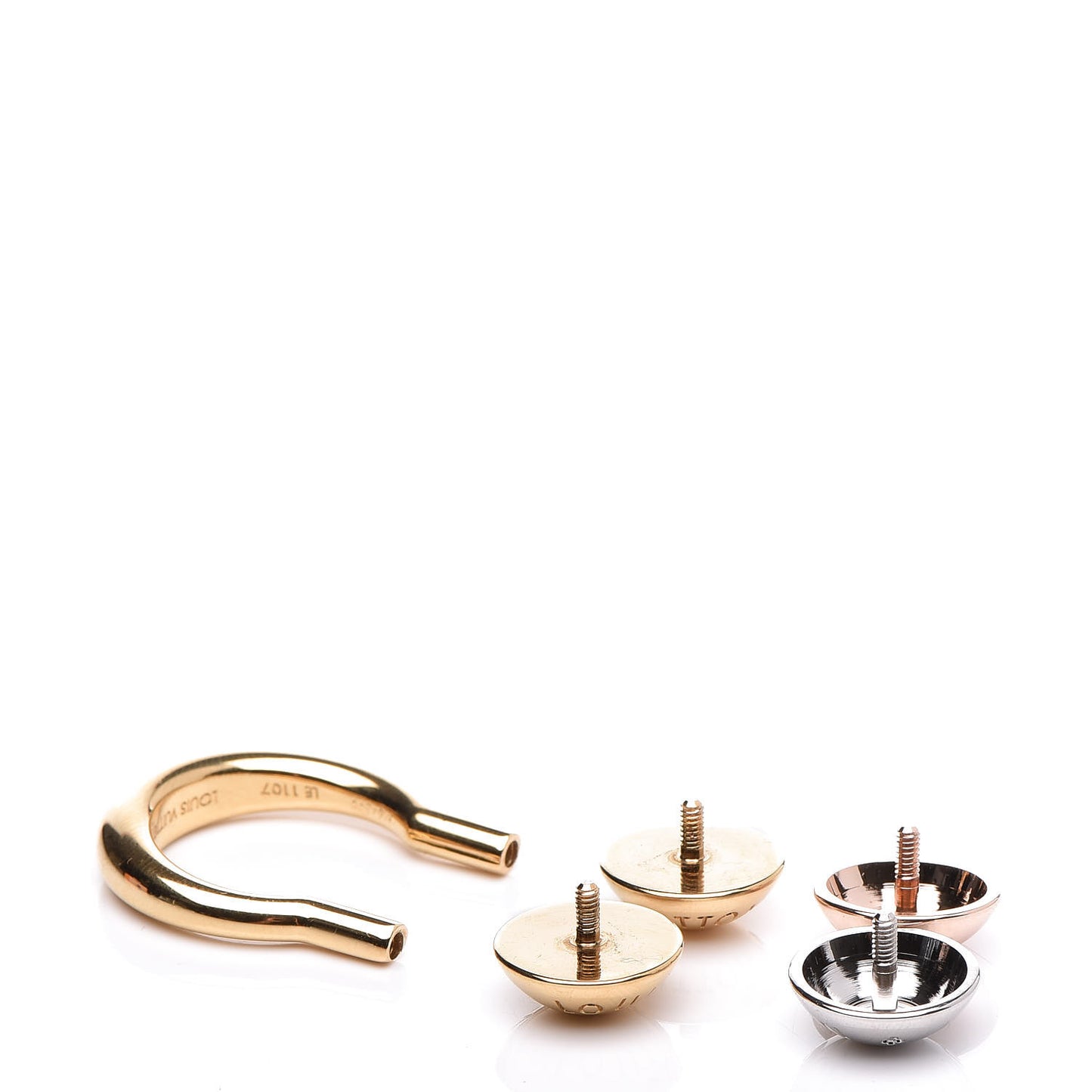 Studdy Ring M Gold Pink Silver