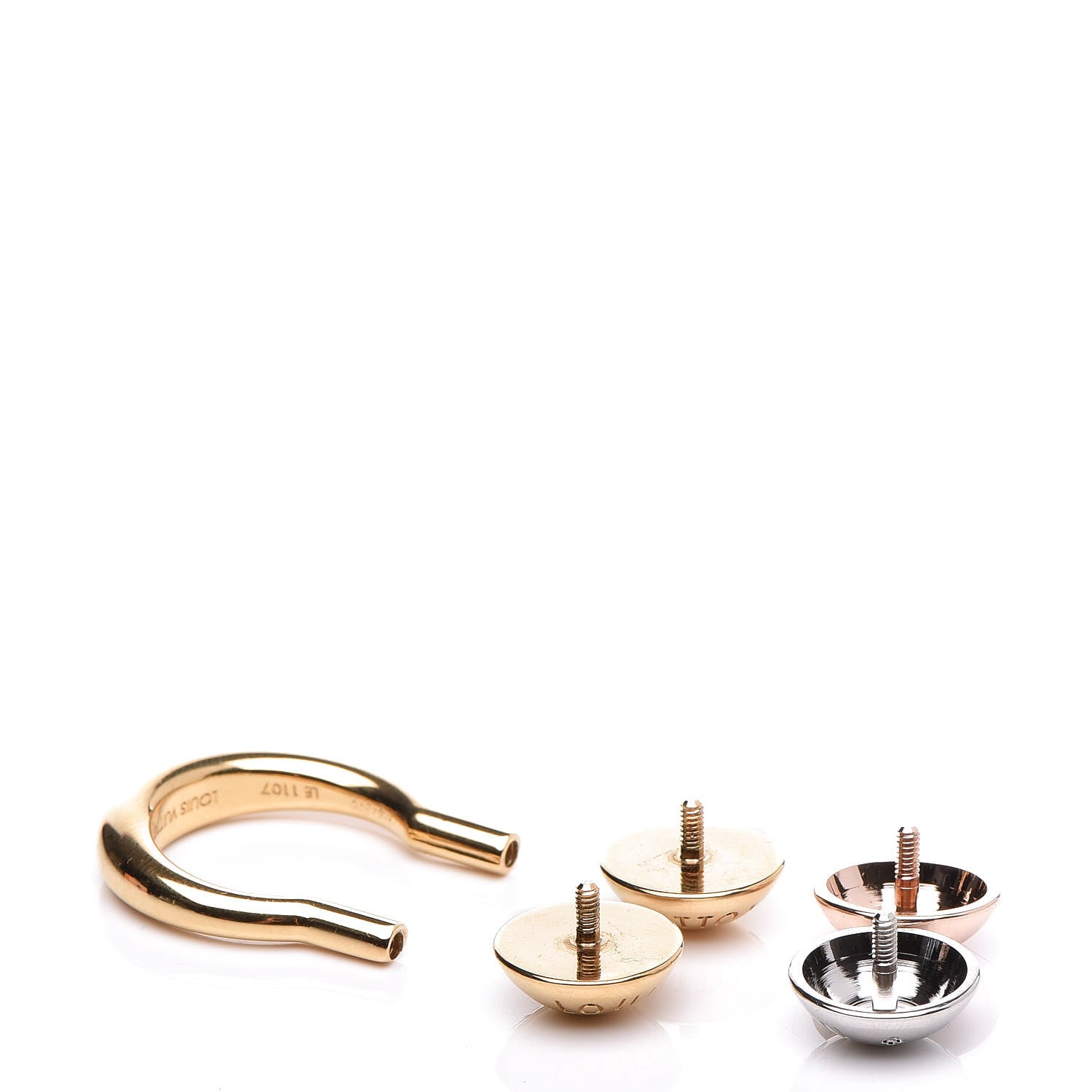 Louis Vuitton Studdy Ring M Gold Pink Silver 12 of 13