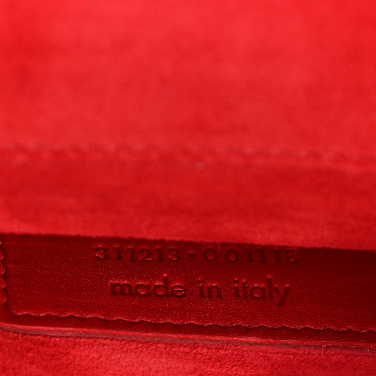 Saint Laurent Calfskin Classic Y Ligne Clutch Red 7 of 7