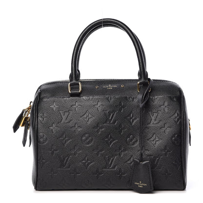 Louis Vuitton Empreinte Speedy Bandouliere 25 NM Black 1 of 13