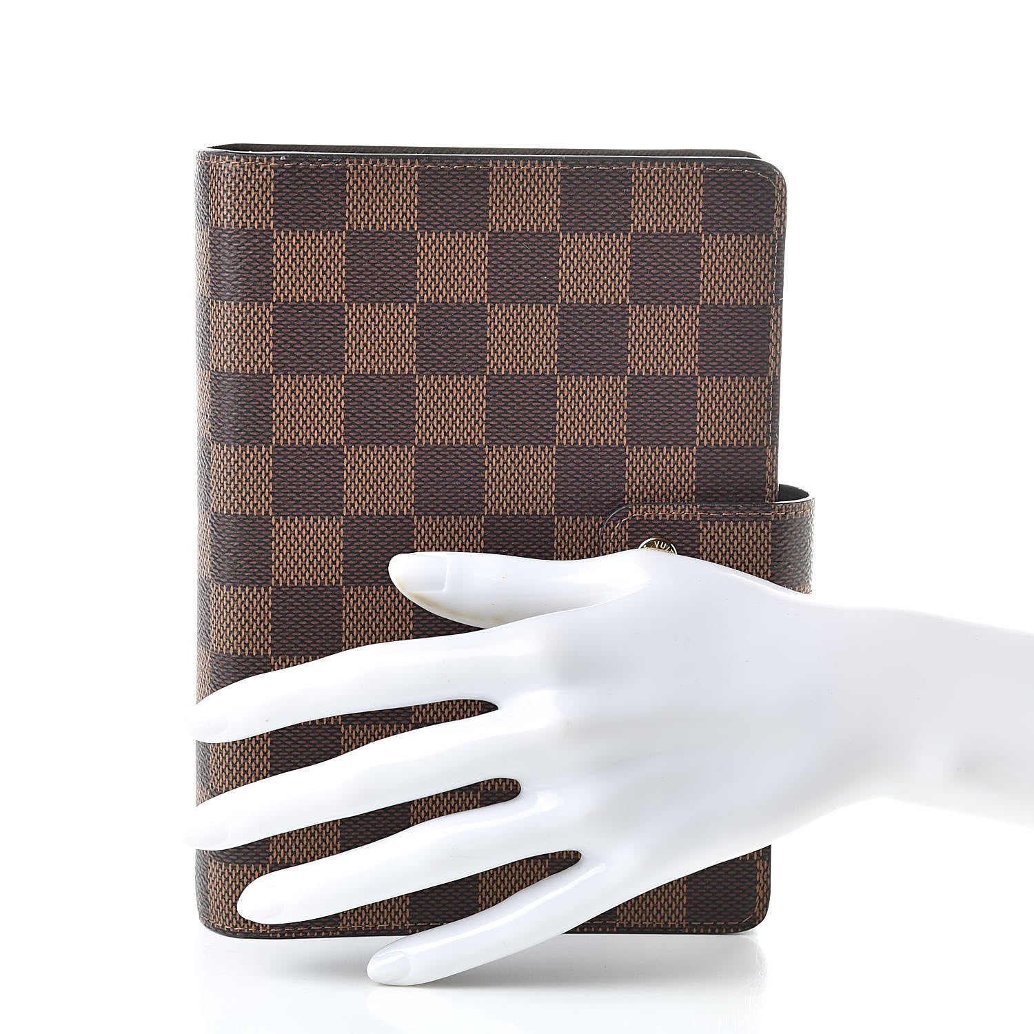 Louis Vuitton Damier Ebene Medium Ring Agenda Cover 2 of 7
