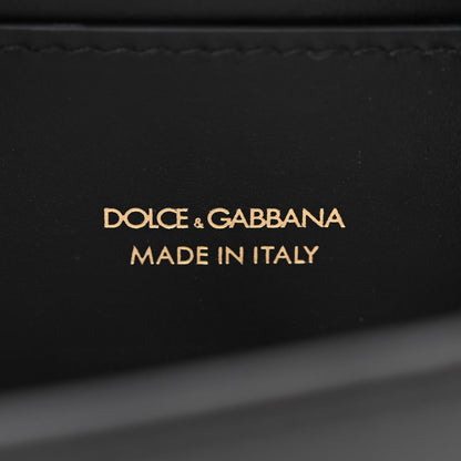 Dolce & Gabbana Calfskin 3.5 Flap Crossbody Bag Black 6 of 9