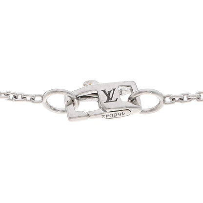 Louis Vuitton 18K White Gold Lockit Key Pendant Necklace 4 of 4