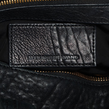 Alexander Wang Pebbled Lambskin Rocco Black Antique Brass Hardware 6 of 7