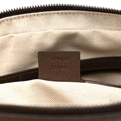 Gucci GG Supreme Monogram Web Medium Ophidia Messenger Bag Brown 7 of 10
