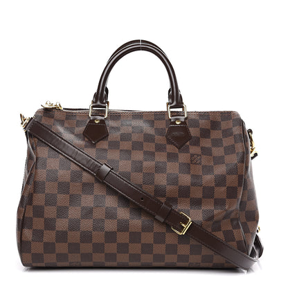 Louis Vuitton Damier Ebene Speedy Bandouliere 30 1 of 11