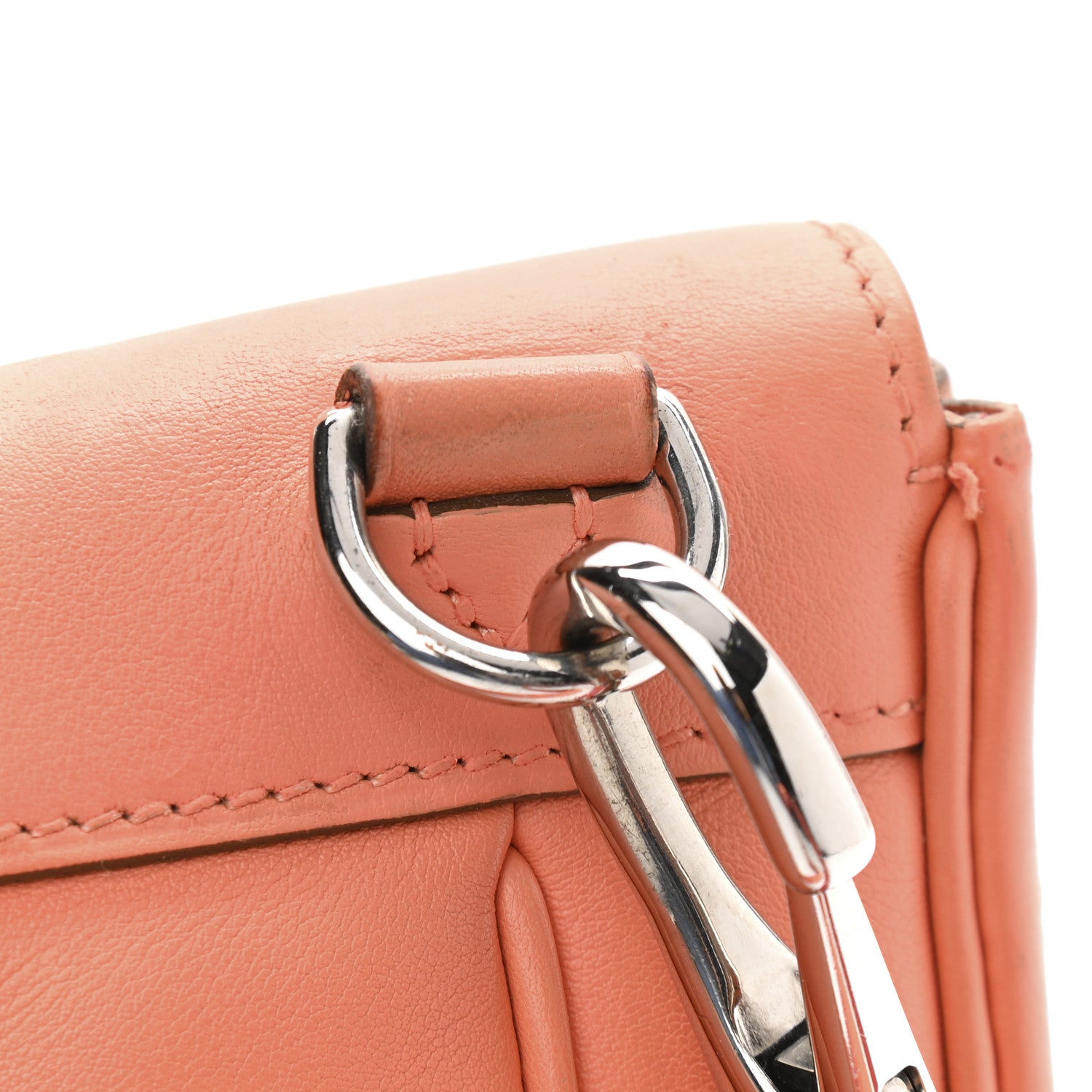 Hermes Swift Mini Sac Berline Crevette 16 of 20