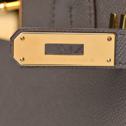 Hermes Epsom Birkin 30 Etain 17 of 29
