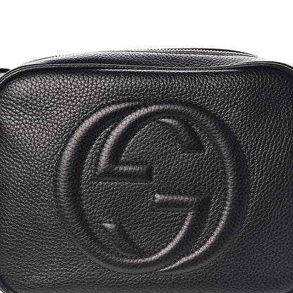 Gucci Pebbled Calfskin Small Soho Disco Bag Black 8 of 10
