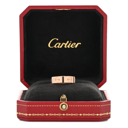 Cartier 18K Pink Gold 5.5mm LOVE Ring 54 6.75 5 of 5