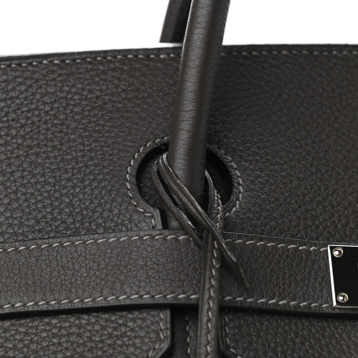 Hermes Togo Travel Birkin 50 Graphite 10 of 10