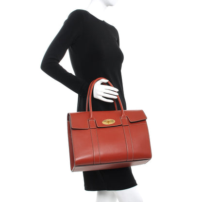 Mulberry Silky Calfskin New Bayswater Rust 2 of 7