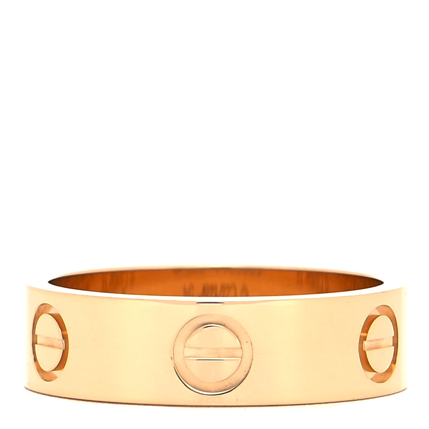 Cartier 18K Yellow Gold 5.5mm LOVE Ring 54 7 1 of 5