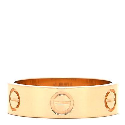 Cartier 18K Yellow Gold 5.5mm LOVE Ring 54 7 1 of 5
