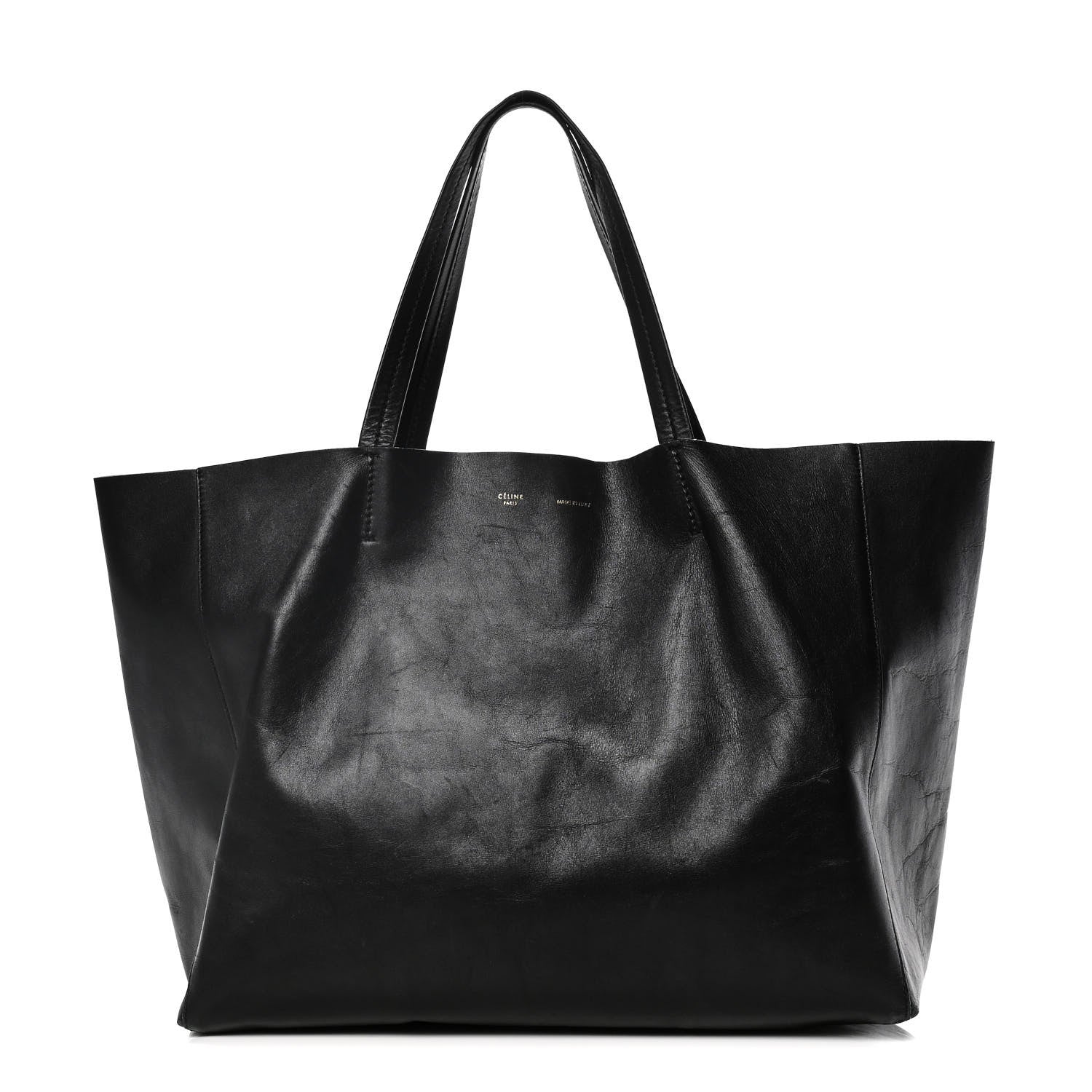 Celine Calfskin Medium Horizontal Cabas Phantom Black 1 of 23