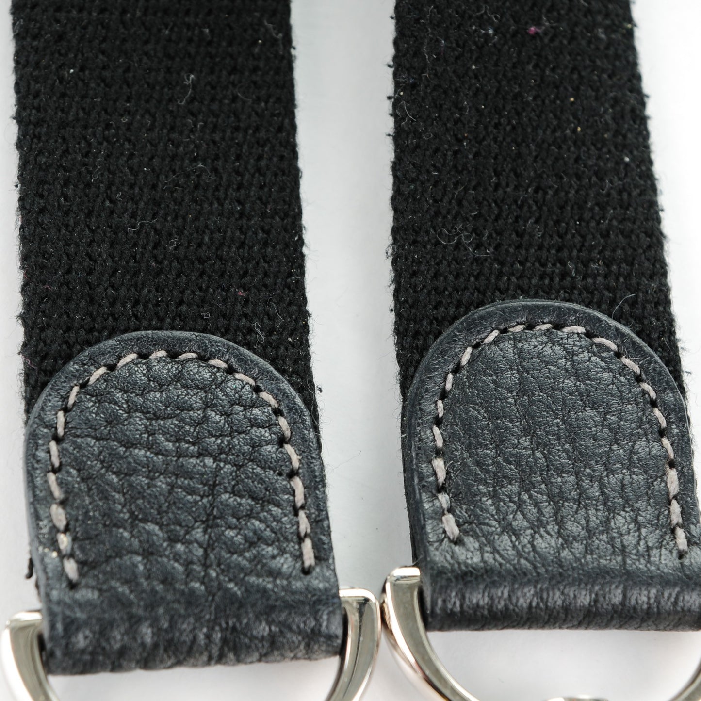 Toile Taurillon Clemence Shoulder Strap Black