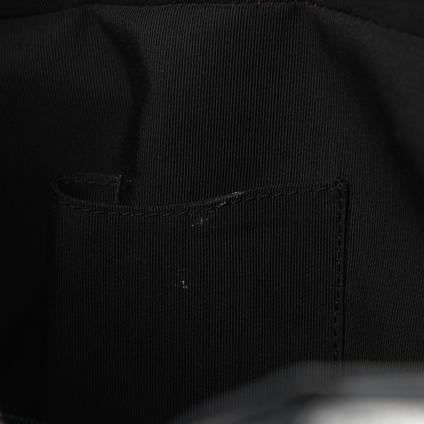 Caviar Quilted Bowler Black