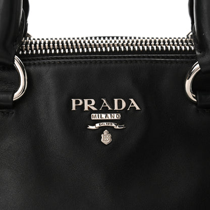 Prada Soft Calfskin Tote Black 7 of 12