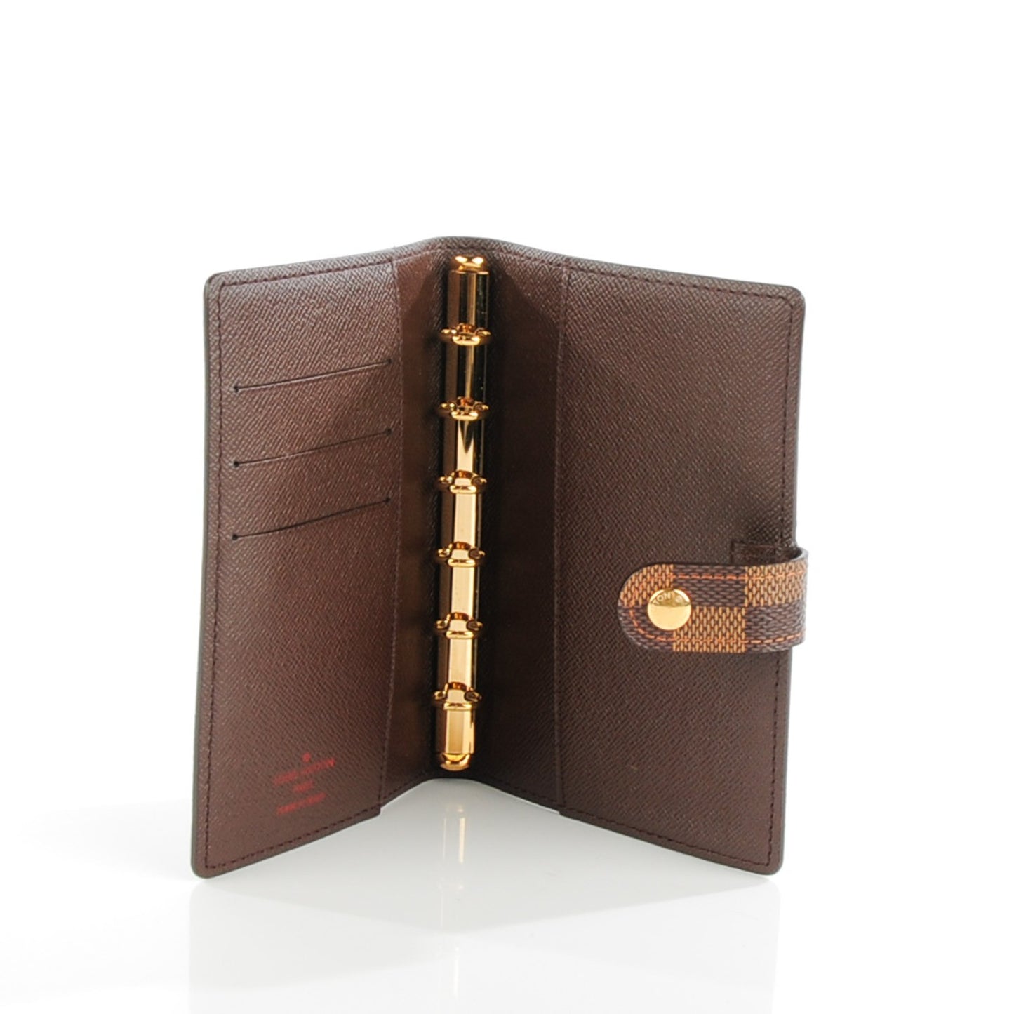 Damier Ebene Small Ring Agenda Cover