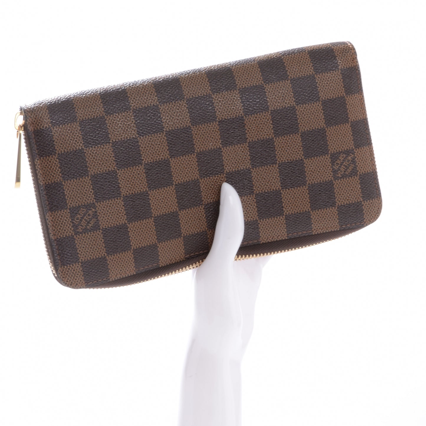 Damier Ebene Zippy Organizer Wallet