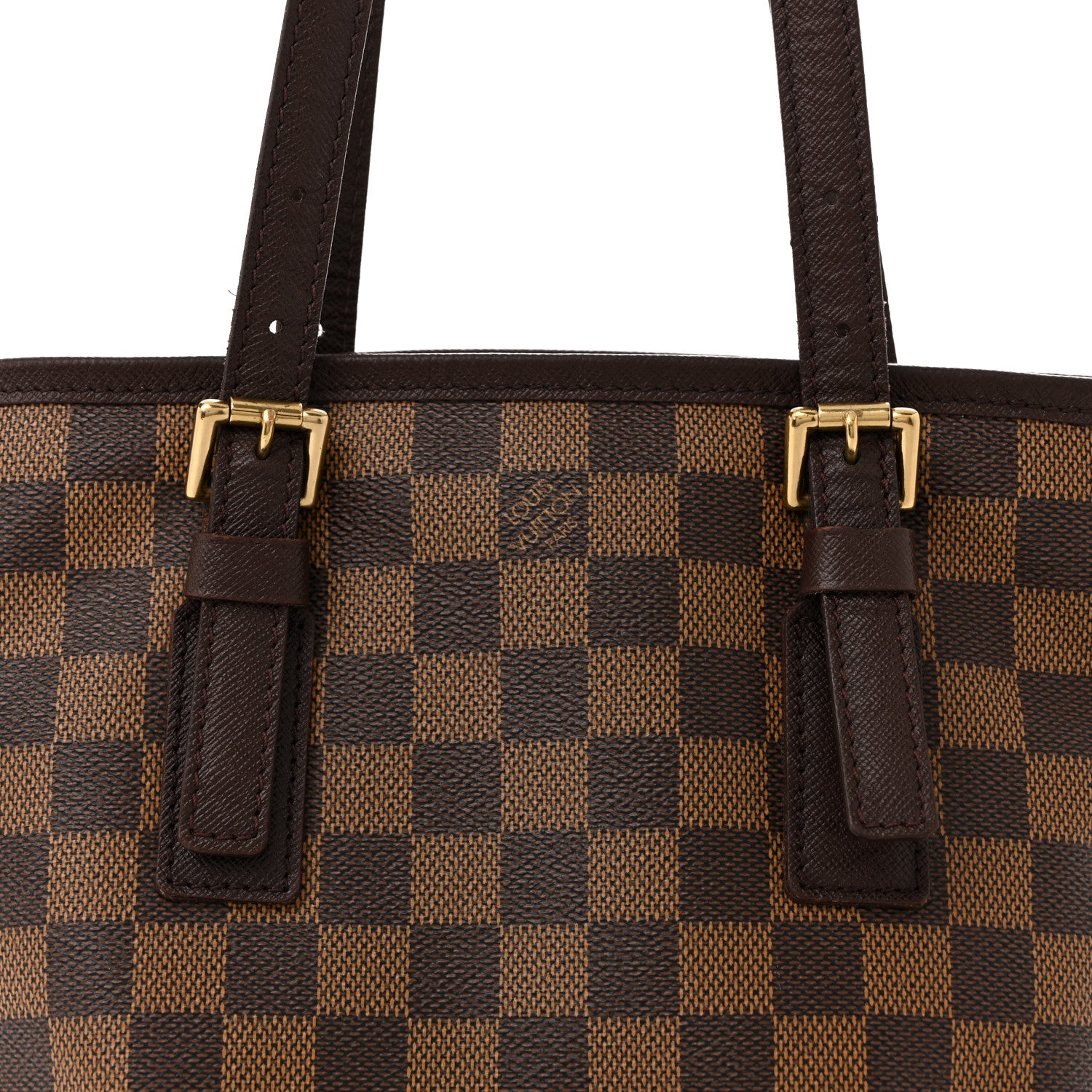 Louis Vuitton Damier Ebene Marais Bucket 23 7 of 13