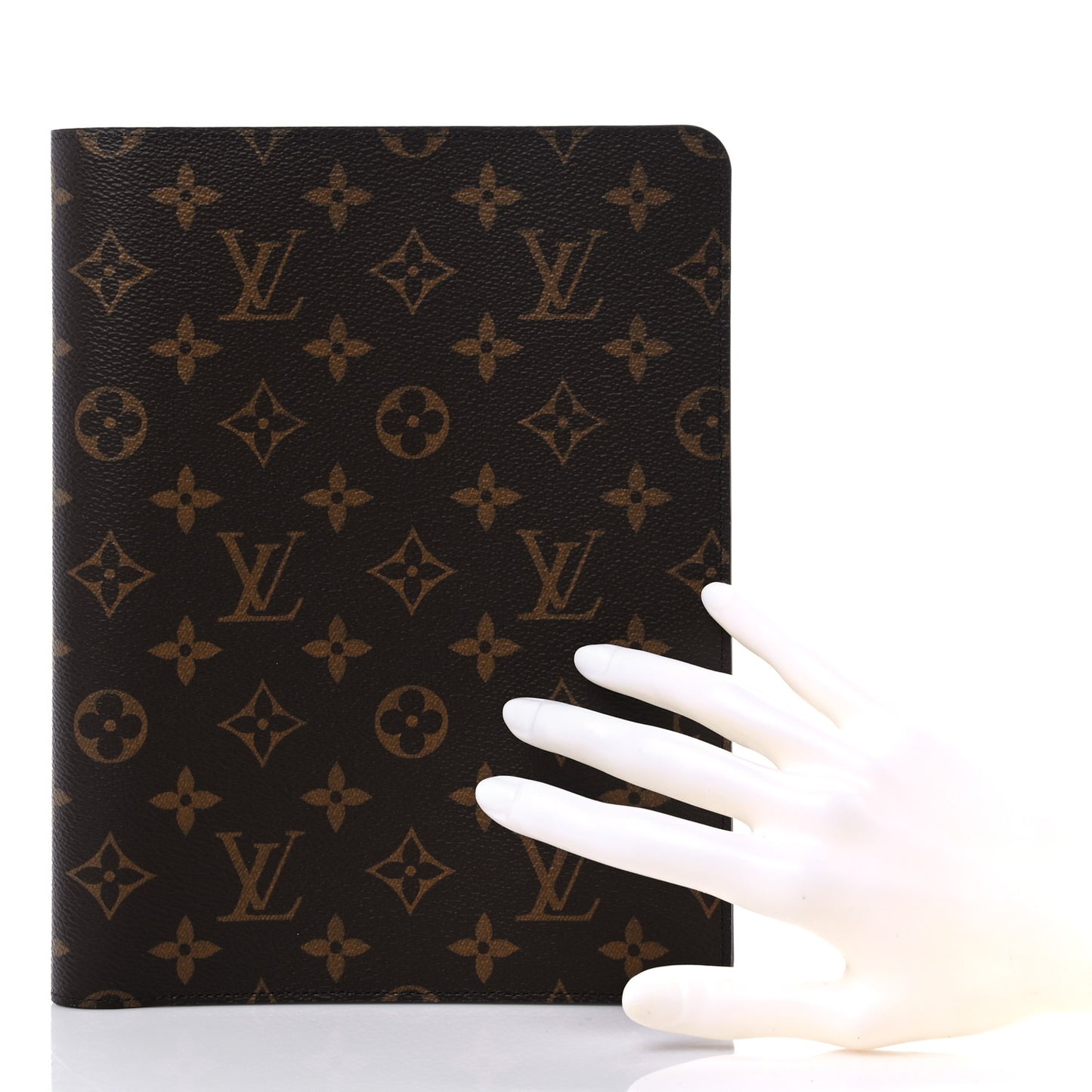 Monogram Desk Agenda Cover