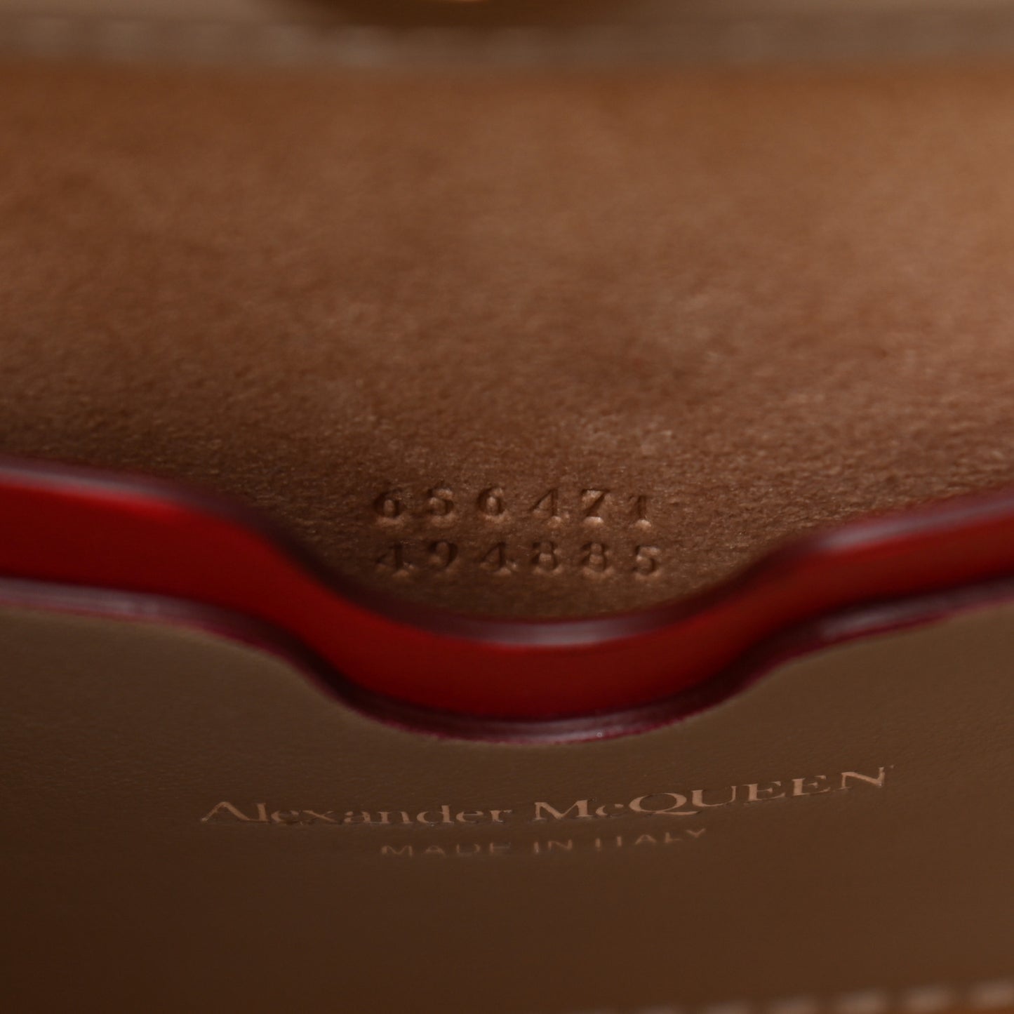 Calfskin The Short Story Shoulder Bag Taupe