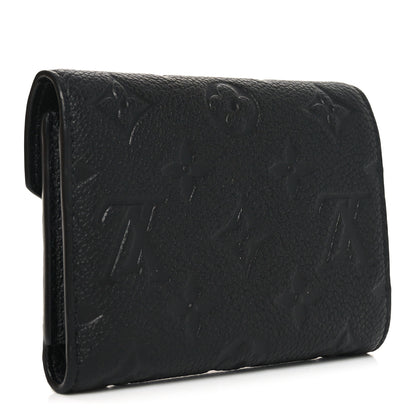 Louis Vuitton Empreinte Victorine Wallet Black 3 of 7