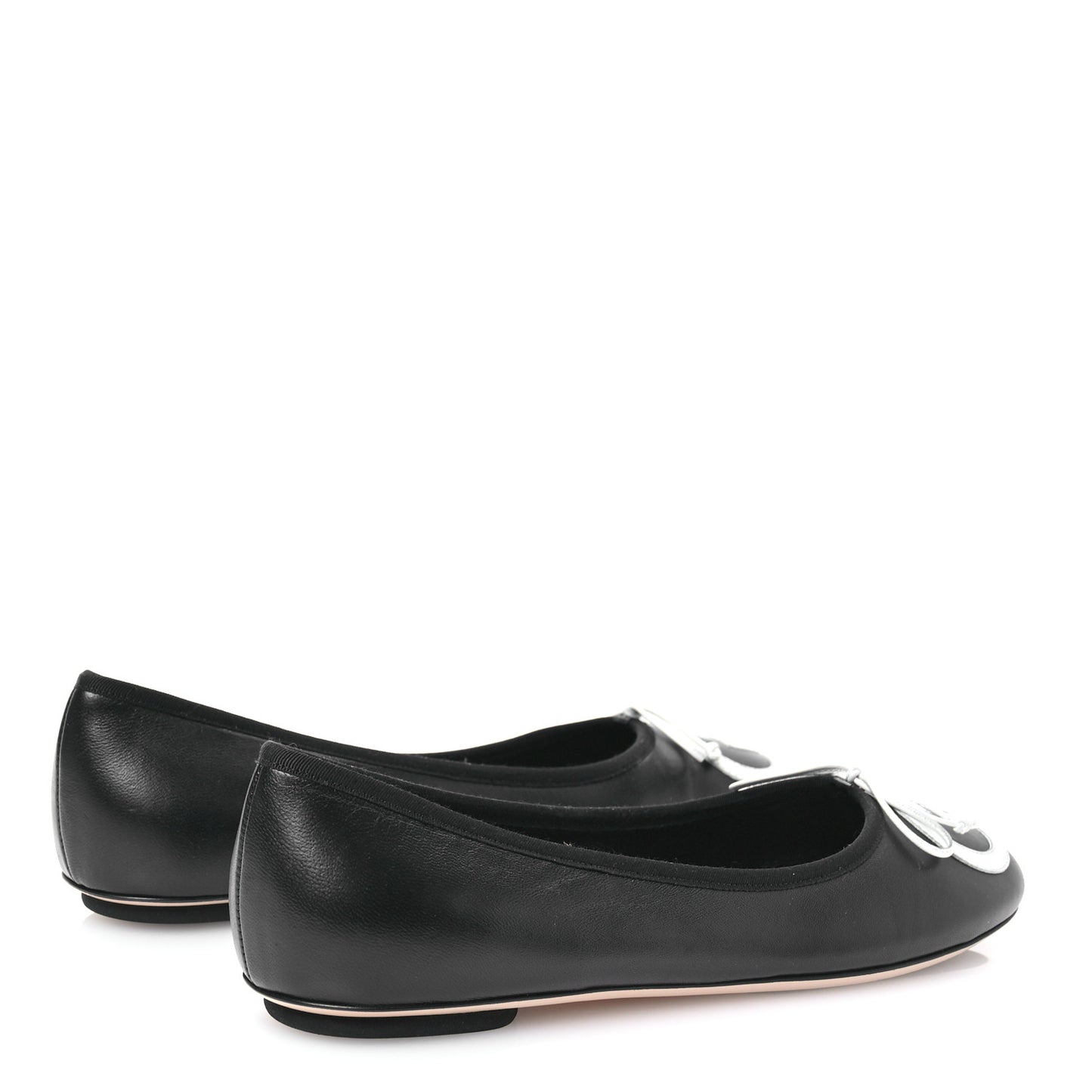 Malaga Kid Jarret Ballet Flats 39 Black White