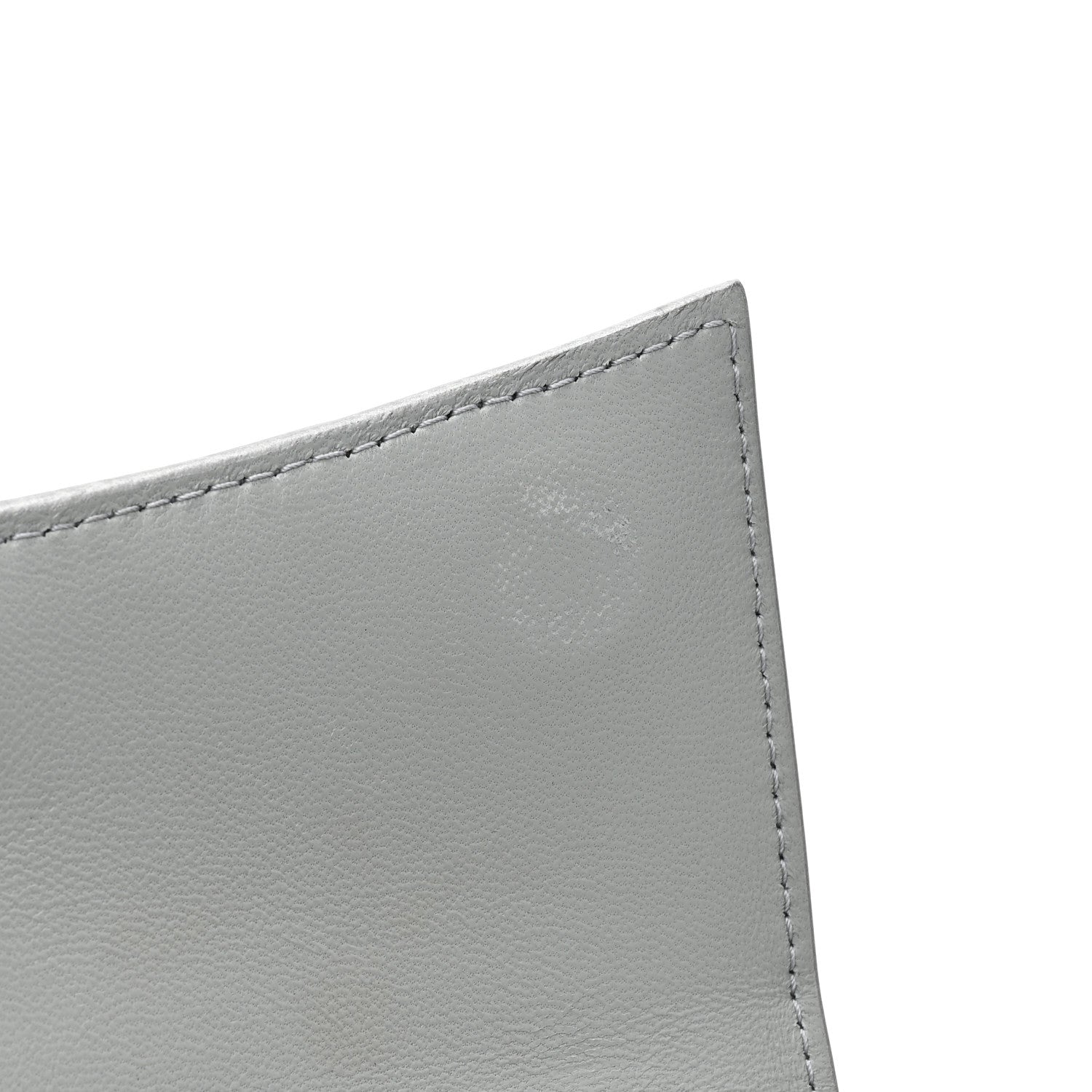 Balenciaga Sparkling Fabric XS Hourglass Wallet On Chain Silver 10 of 14