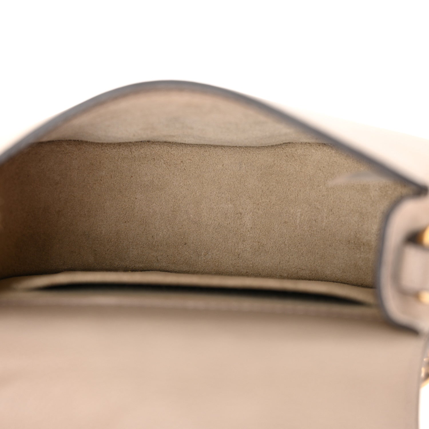 Chloe Calfskin Suede Small Nile Bracelet Bag Motty Grey 5 of 12