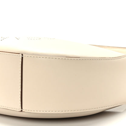 Stella McCartney Eco Alter Nappa Perforated Logo Small Hobo White 8 of 8