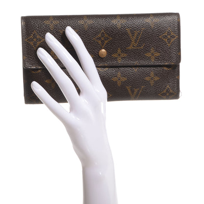 Louis Vuitton Monogram Porte Tresor International Wallet 2 of 7