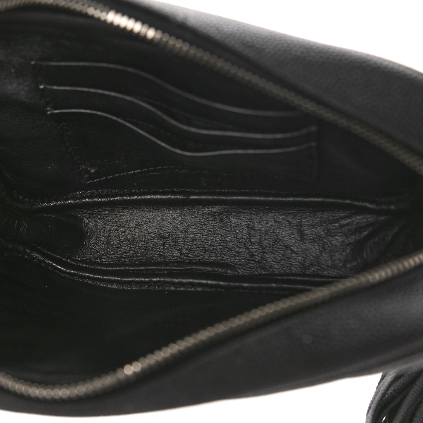 Grain De Poudre Matelasse Monogram Mini Lou Camera Bag Black