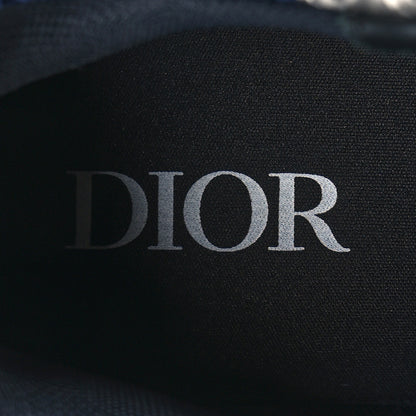 Christian Dior Technical Mesh Calfskin Mens B22 Sneakers 42 Silver Blue White 8 of 9