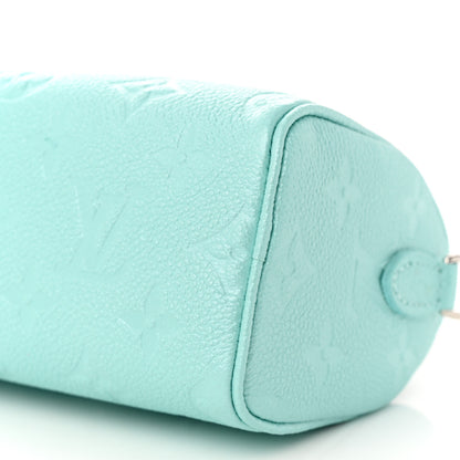 Louis Vuitton Empreinte Monogram Nano Speedy Pearly Lagoon Turquoise 9 of 10